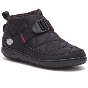 Chaco Black Ramble Puff Slipper Shoe Bootie Size 8